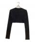 ALEXANDER WANG (アレキサンダー・ワン) 長袖Tシャツ　Distressed Edge Longsleeve Tee ブラック サイズ:S：15000円