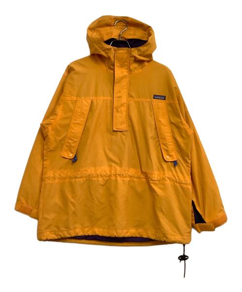 Patagonia（パタゴニア）Patagonia (パタゴニア) ニトロアノラックパーカー　yogore　1995 イエロー サイズ:表記なしの古着・服飾アイテム
