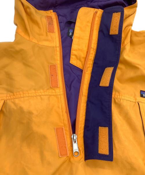 Patagonia（パタゴニア）Patagonia (パタゴニア) ニトロアノラックパーカー　yogore　1995 イエロー サイズ:表記なしの古着・服飾アイテム