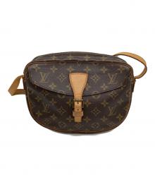 LOUIS VUITTON（ルイ ヴィトン）の古着「ショルダーバッグ モノグラム ジュヌフィーユMM」｜ブラウン