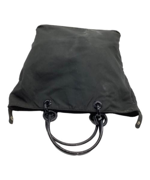 PRADA（プラダ）PRADA (プラダ) ナイロンハンドバッグ ブラックの古着・服飾アイテム