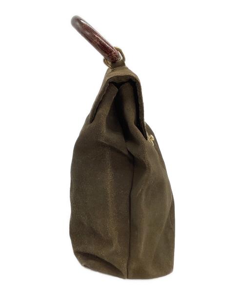 PRADA（プラダ）PRADA (プラダ) ハンドバッグ オリーブの古着・服飾アイテム