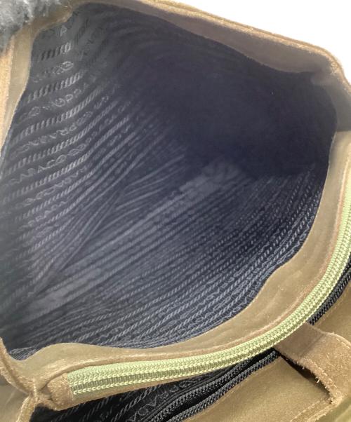 PRADA（プラダ）PRADA (プラダ) ハンドバッグ オリーブの古着・服飾アイテム