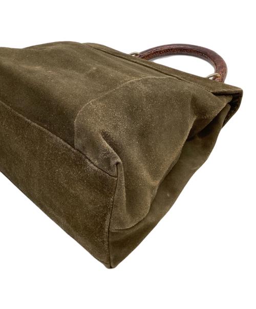 PRADA（プラダ）PRADA (プラダ) ハンドバッグ オリーブの古着・服飾アイテム