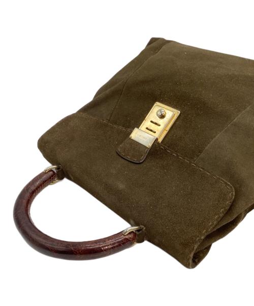 PRADA（プラダ）PRADA (プラダ) ハンドバッグ オリーブの古着・服飾アイテム