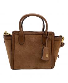 LAUREN RALPH LAUREN（ローレンラルフローレン）の古着「2WAYバッグ」｜キャメル