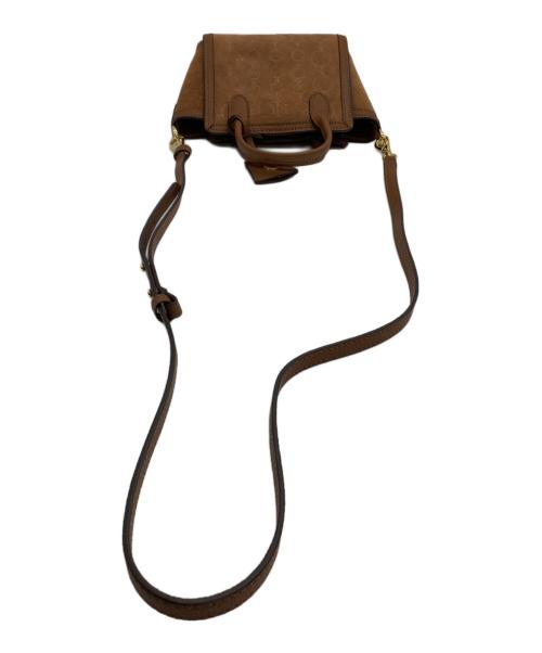 LAUREN RALPH LAUREN（ローレンラルフローレン）LAUREN RALPH LAUREN (ローレンラルフローレン) 2WAYバッグ キャメルの古着・服飾アイテム