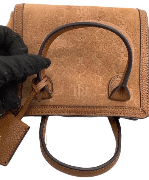 LAUREN RALPH LAUREN（ローレンラルフローレン）LAUREN RALPH LAUREN (ローレンラルフローレン) 2WAYバッグ キャメルの古着・服飾アイテム