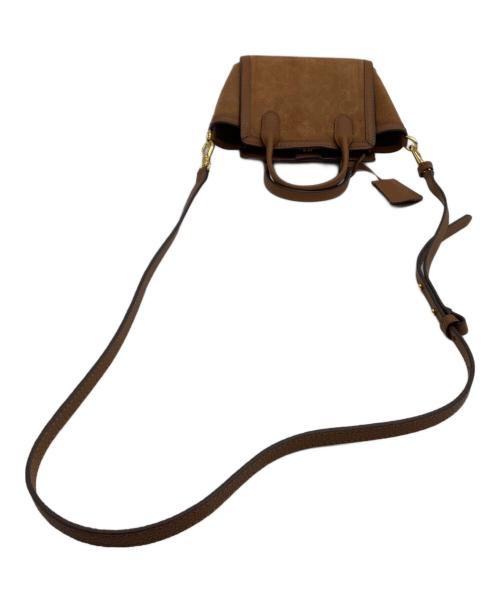 LAUREN RALPH LAUREN（ローレンラルフローレン）LAUREN RALPH LAUREN (ローレンラルフローレン) 2WAYバッグ キャメルの古着・服飾アイテム