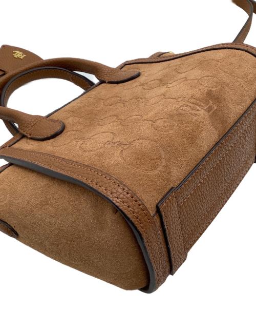 LAUREN RALPH LAUREN（ローレンラルフローレン）LAUREN RALPH LAUREN (ローレンラルフローレン) 2WAYバッグ キャメルの古着・服飾アイテム