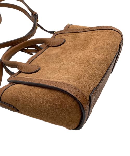 LAUREN RALPH LAUREN（ローレンラルフローレン）LAUREN RALPH LAUREN (ローレンラルフローレン) 2WAYバッグ キャメルの古着・服飾アイテム