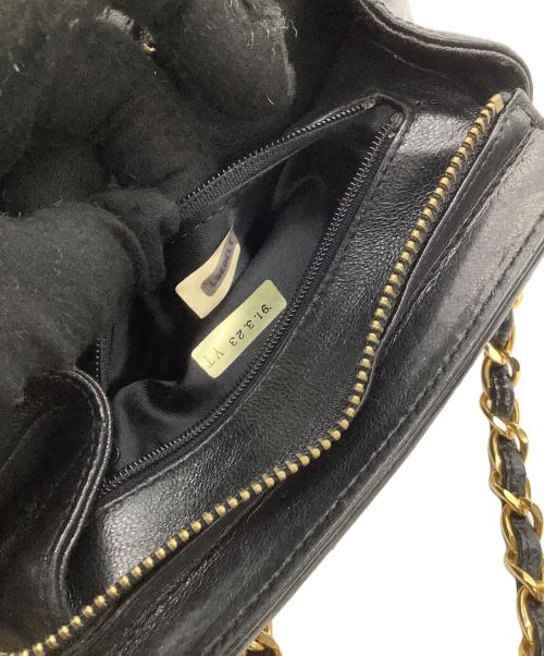 CHANEL（シャネル）CHANEL (シャネル) チェーンショルダーバッグ ブラックの古着・服飾アイテム