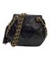 CHANEL（シャネル）の古着「チェーンショルダーバッグ」｜ブラック