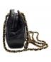 中古・古着 CHANEL (シャネル) チェーンショルダーバッグ ブラック：200000円