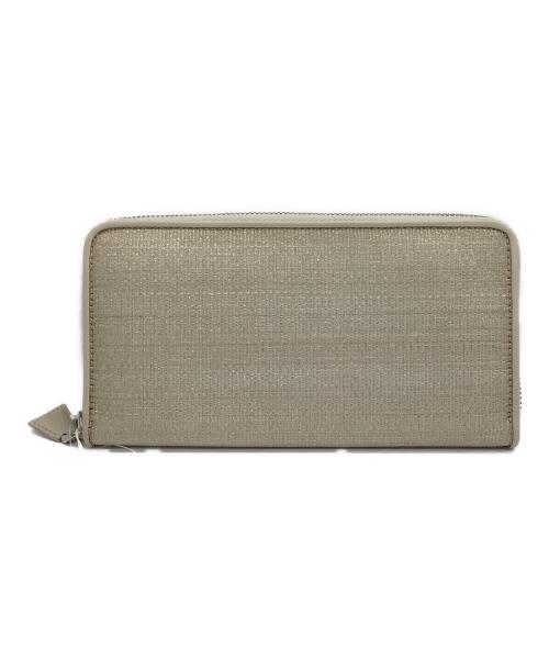 AKRIS（アクリス）AKRIS (アクリス) 長財布 ベージュの古着・服飾アイテム