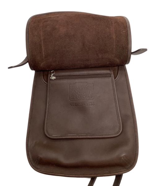 COACH（コーチ）COACH (コーチ) フラップショルダーバッグ ブラウンの古着・服飾アイテム