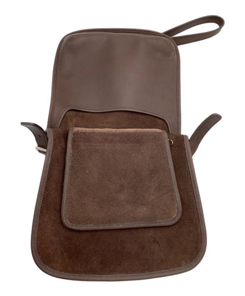 COACH（コーチ）COACH (コーチ) フラップショルダーバッグ ブラウンの古着・服飾アイテム