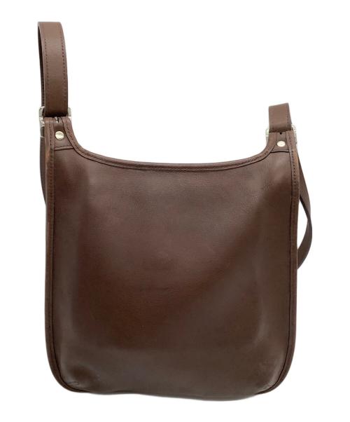 COACH（コーチ）COACH (コーチ) フラップショルダーバッグ ブラウンの古着・服飾アイテム