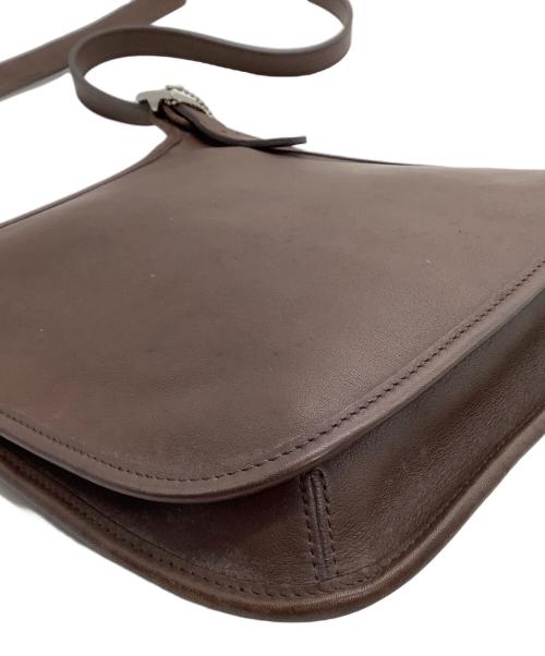 COACH（コーチ）COACH (コーチ) フラップショルダーバッグ ブラウンの古着・服飾アイテム