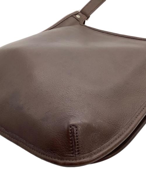 COACH（コーチ）COACH (コーチ) フラップショルダーバッグ ブラウンの古着・服飾アイテム