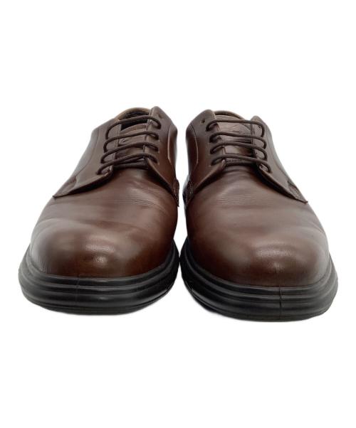 ECCO（エコー）ECCO (エコー) レースアップシューズ ブラウン サイズ:EU43の古着・服飾アイテム