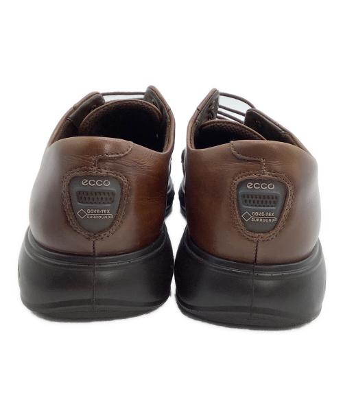 ECCO（エコー）ECCO (エコー) レースアップシューズ ブラウン サイズ:EU43の古着・服飾アイテム