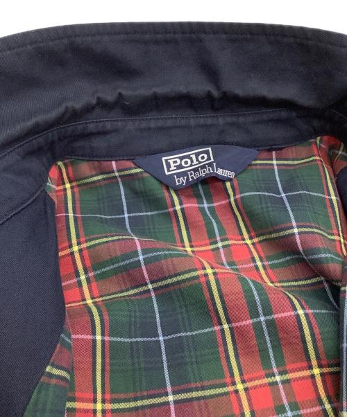 POLO RALPH LAUREN（ポロ・ラルフローレン）POLO RALPH LAUREN (ポロ・ラルフローレン) ブルゾン ネイビー サイズ:XLの古着・服飾アイテム