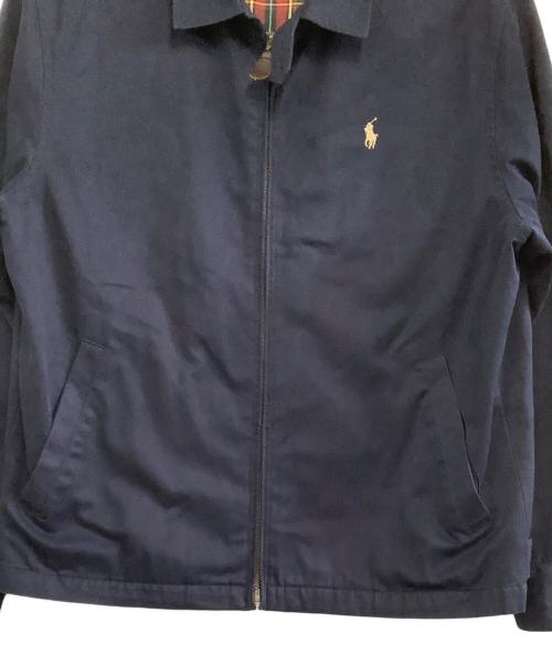 POLO RALPH LAUREN（ポロ・ラルフローレン）POLO RALPH LAUREN (ポロ・ラルフローレン) ブルゾン ネイビー サイズ:XLの古着・服飾アイテム