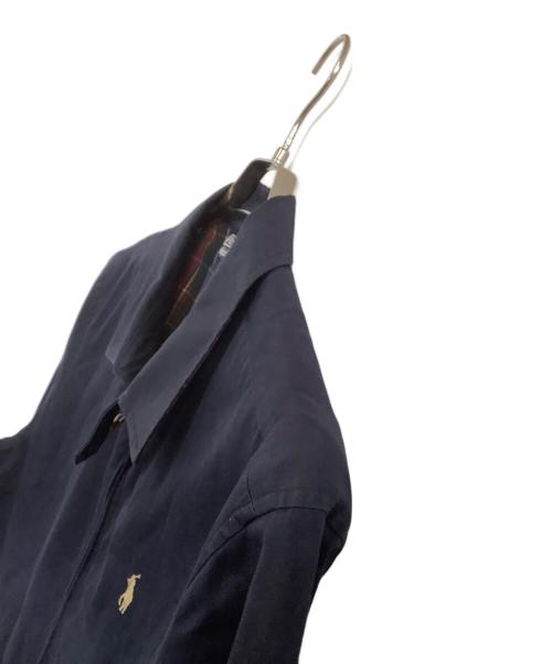 POLO RALPH LAUREN（ポロ・ラルフローレン）POLO RALPH LAUREN (ポロ・ラルフローレン) ブルゾン ネイビー サイズ:XLの古着・服飾アイテム