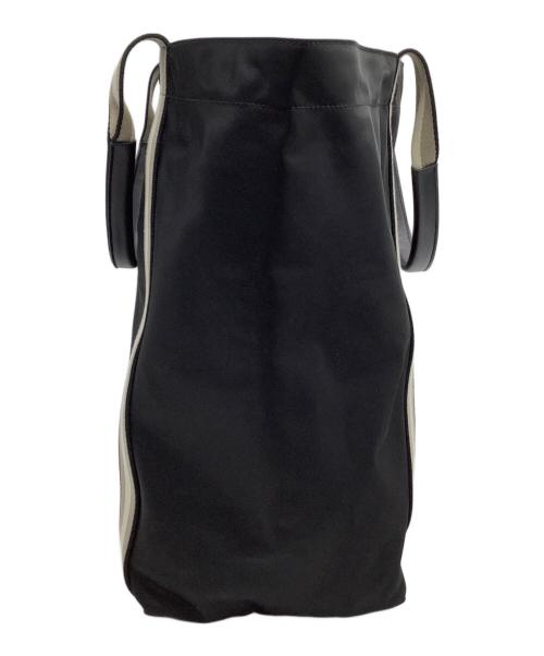 ANYA HINDMARCH（アニヤ・ハインドマーチ）ANYA HINDMARCH (アニヤ・ハインドマーチ) ナイロントートバッグ 	EYES ブラックの古着・服飾アイテム