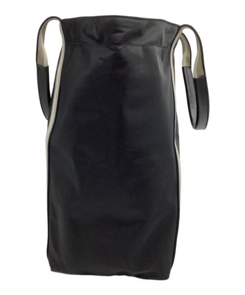 ANYA HINDMARCH（アニヤ・ハインドマーチ）ANYA HINDMARCH (アニヤ・ハインドマーチ) ナイロントートバッグ 	EYES ブラックの古着・服飾アイテム