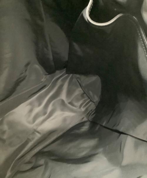 ANYA HINDMARCH（アニヤ・ハインドマーチ）ANYA HINDMARCH (アニヤ・ハインドマーチ) ナイロントートバッグ 	EYES ブラックの古着・服飾アイテム