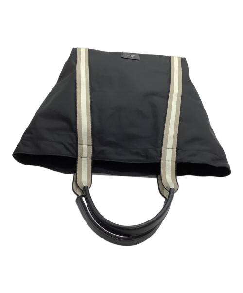 ANYA HINDMARCH（アニヤ・ハインドマーチ）ANYA HINDMARCH (アニヤ・ハインドマーチ) ナイロントートバッグ 	EYES ブラックの古着・服飾アイテム