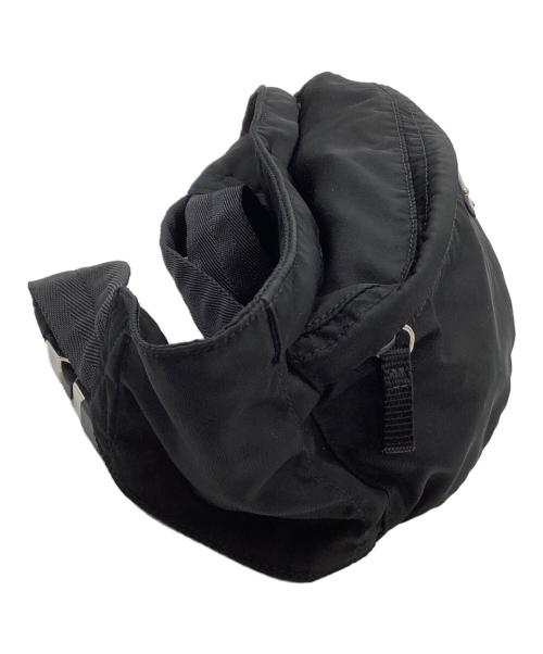 PRADA（プラダ）PRADA (プラダ) ナイロンウエストバッグ ブラックの古着・服飾アイテム