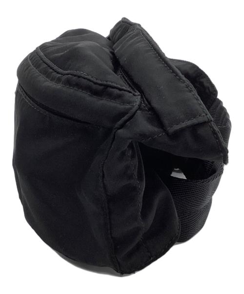 PRADA（プラダ）PRADA (プラダ) ナイロンウエストバッグ ブラックの古着・服飾アイテム