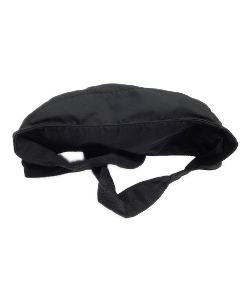 PRADA（プラダ）PRADA (プラダ) ナイロンウエストバッグ ブラックの古着・服飾アイテム