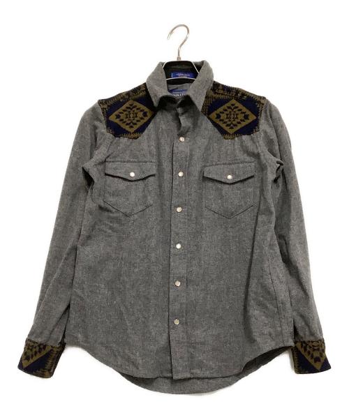 PENDLETON（ペンドルトン）PENDLETON (ペンドルトン) 長袖シャツ グレー サイズ:Mの古着・服飾アイテム