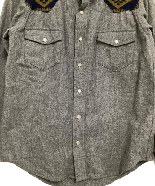 PENDLETON（ペンドルトン）PENDLETON (ペンドルトン) 長袖シャツ グレー サイズ:Mの古着・服飾アイテム