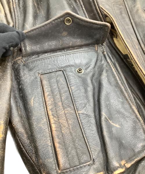 HARLEY-DAVIDSON（ハーレーダビッドソン）HARLEY-DAVIDSON (ハーレーダビッドソン) レザージャケット ブラウン サイズ:Mの古着・服飾アイテム