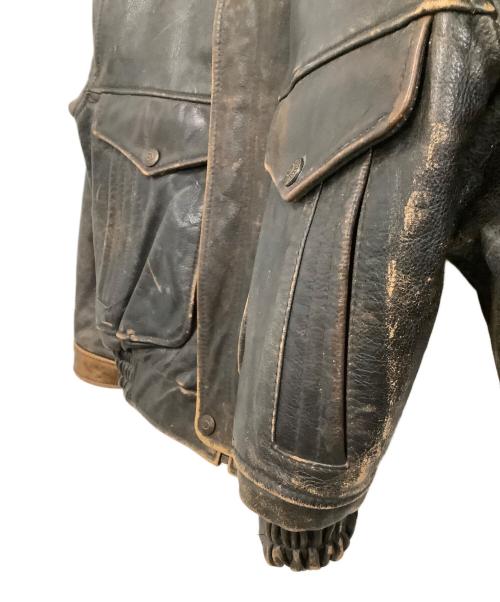 HARLEY-DAVIDSON（ハーレーダビッドソン）HARLEY-DAVIDSON (ハーレーダビッドソン) レザージャケット ブラウン サイズ:Mの古着・服飾アイテム