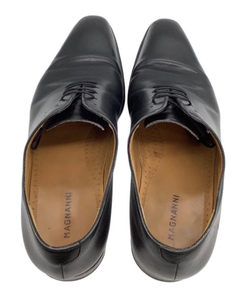 MAGNANNI（マグナーニ）MAGNANNI (マグナーニ) レザーシューズ ブラック サイズ:41の古着・服飾アイテム
