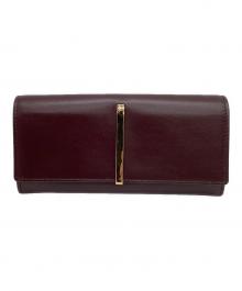 TOD'S（トッズ）の古着「バレッタロングウォレット」｜ボルドー