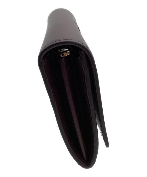 TOD'S（トッズ）TOD'S (トッズ) バレッタロングウォレット ボルドーの古着・服飾アイテム
