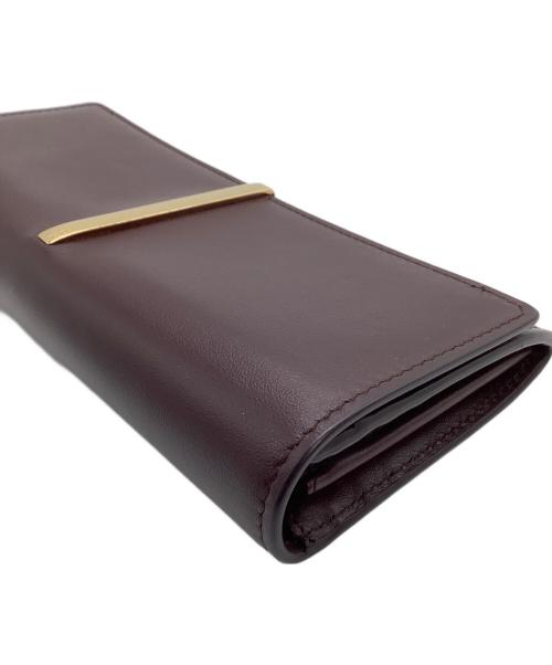 TOD'S（トッズ）TOD'S (トッズ) バレッタロングウォレット ボルドーの古着・服飾アイテム