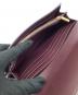 中古・古着 TOD'S (トッズ) バレッタロングウォレット ボルドー：25000円