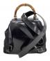 GUCCI (グッチ) バンブーリュック ブラック：20000円