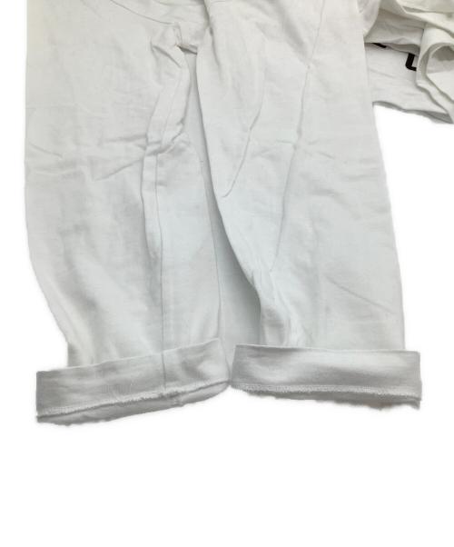 PLAY COMME des GARCONS（プレイコムデギャルソン）PLAY COMME des GARCONS (プレイコムデギャルソン) 長袖カットソー ホワイト サイズ:Sの古着・服飾アイテム