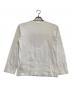 PLAY COMME des GARCONS (プレイコムデギャルソン) 長袖カットソー ホワイト サイズ:S：7000円