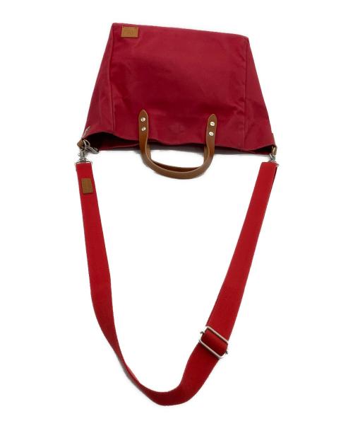 KAWANISHI KABAN（カワニシカバン）KAWANISHI KABAN (カワニシカバン) ショルダートートバッグ レッドの古着・服飾アイテム