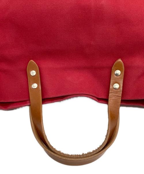 KAWANISHI KABAN（カワニシカバン）KAWANISHI KABAN (カワニシカバン) ショルダートートバッグ レッドの古着・服飾アイテム